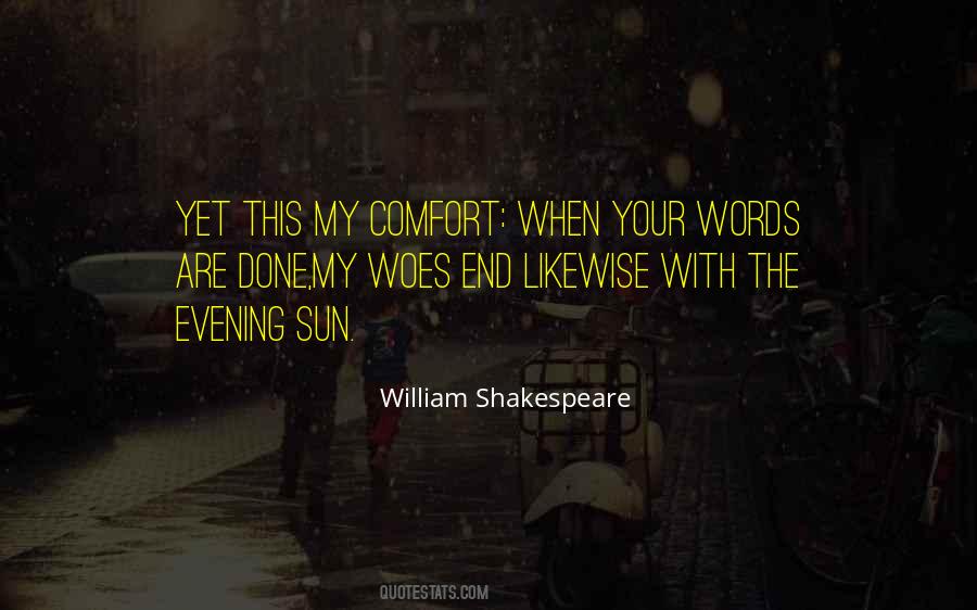 Words Comfort Quotes #116475