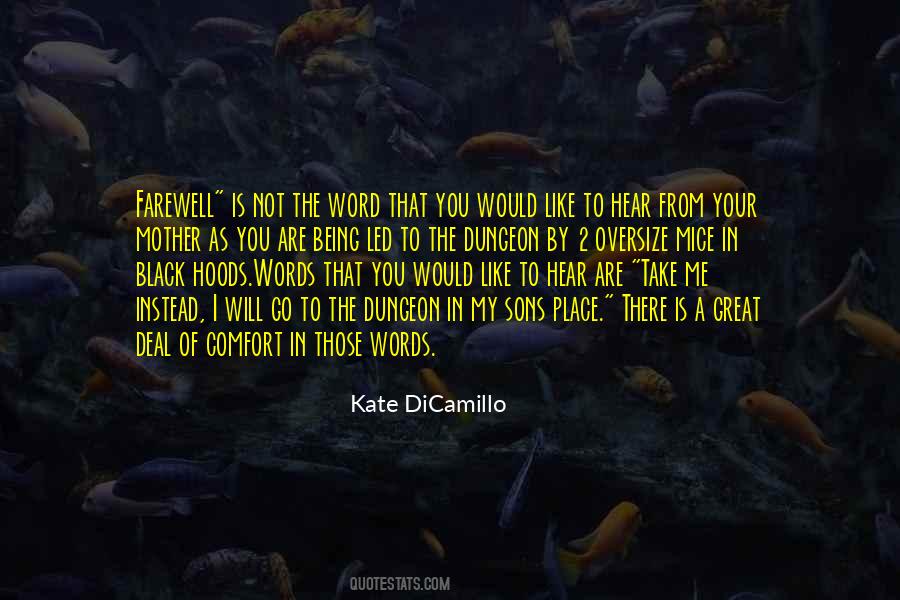 Words Comfort Quotes #1462755