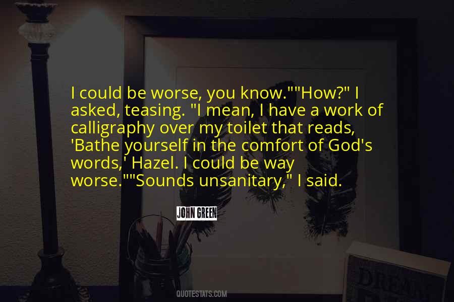 Words Comfort Quotes #1867397