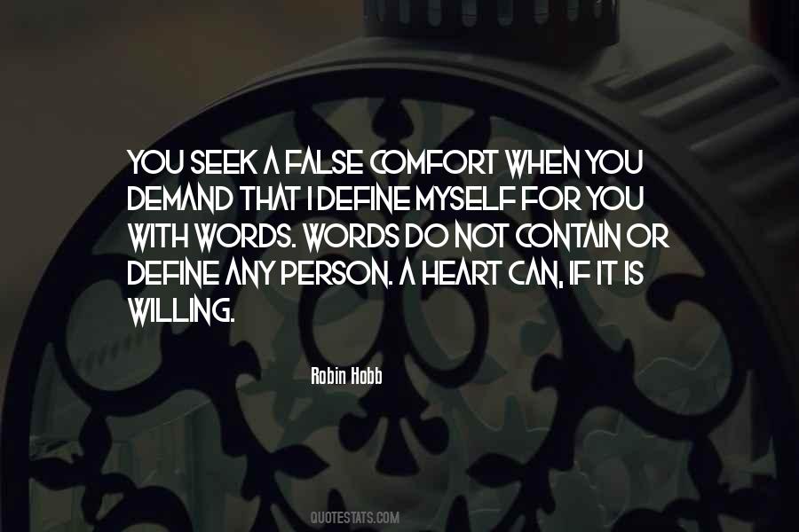 Words Comfort Quotes #18850