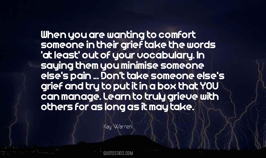 Words Comfort Quotes #568500