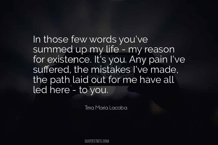 Words For Life Quotes #197427