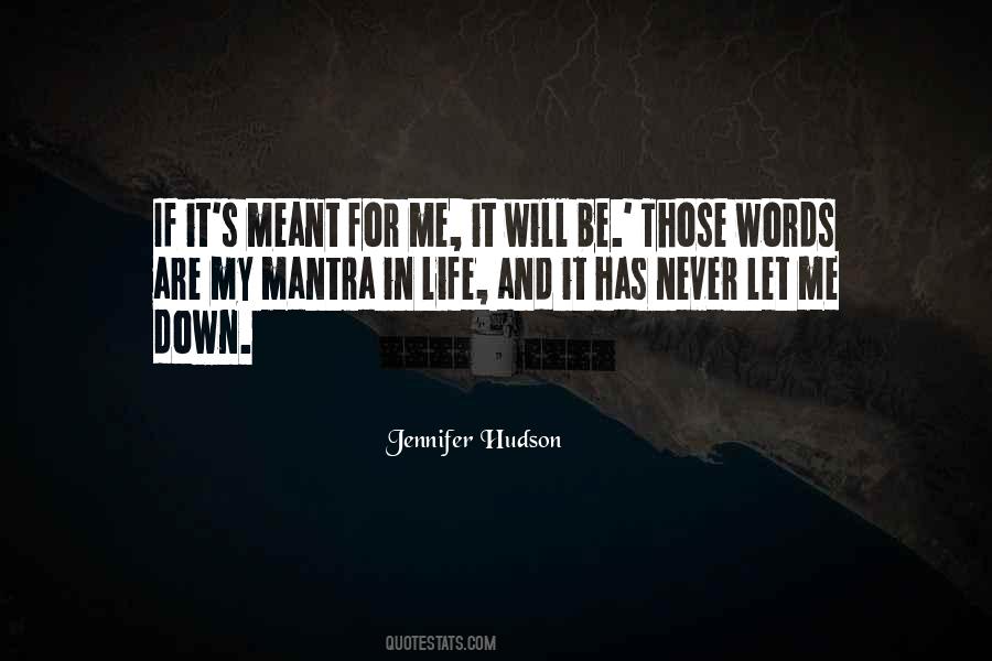 Words For Life Quotes #22391