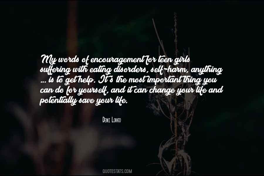 Words For Life Quotes #376213