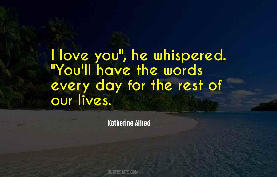 Words For Love Quotes #161669