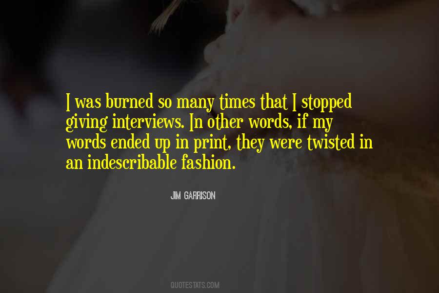 Words Get Twisted Quotes #1753802