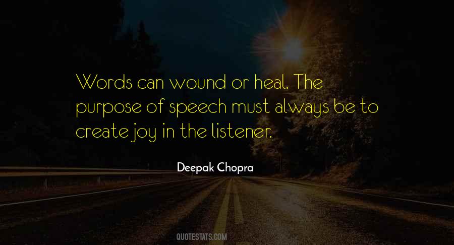 Words Heal Quotes #1052251