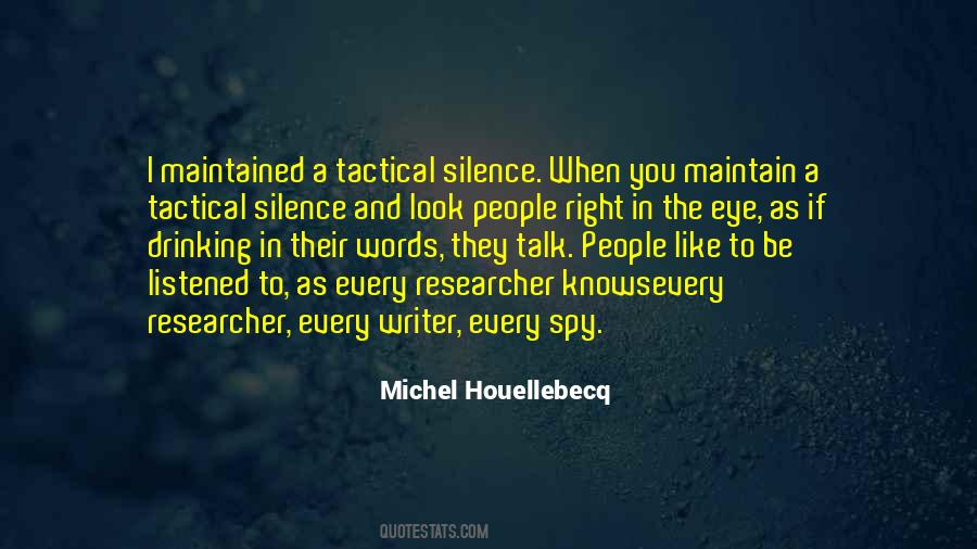 Words In Silence Quotes #364655