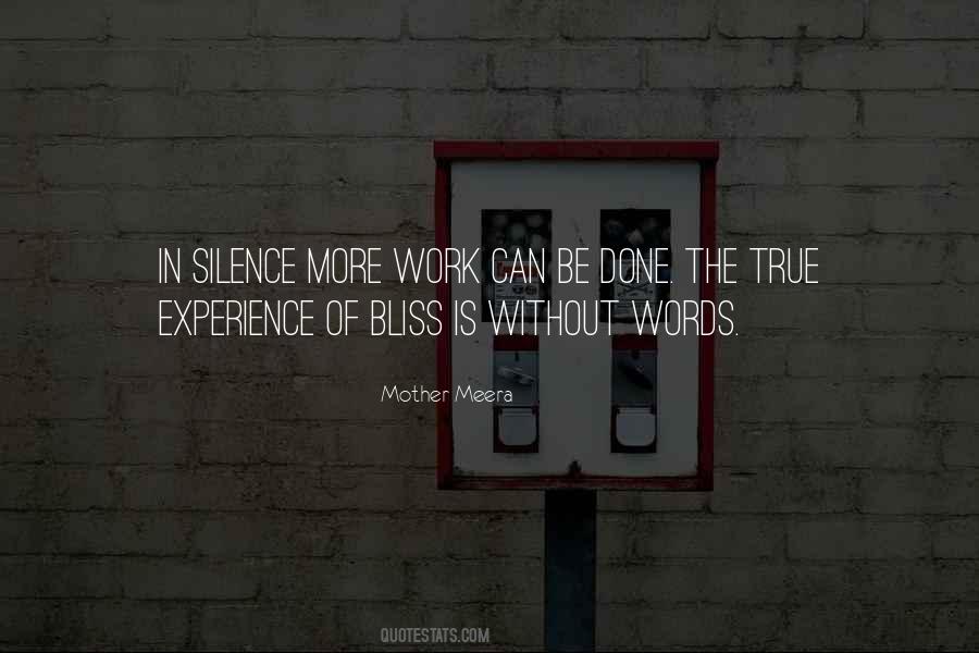 Words In Silence Quotes #668944