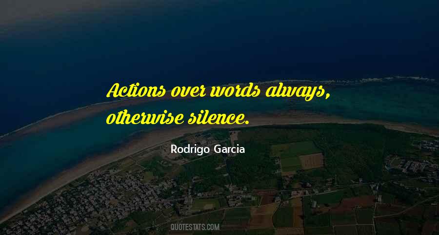 Words In Silence Quotes #833069