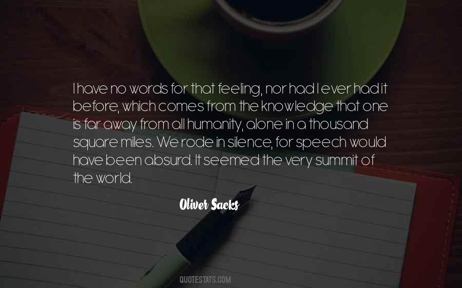 Words In Silence Quotes #978174