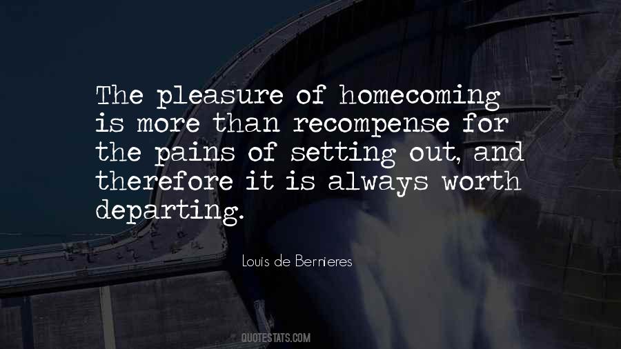 Quotes About Homecoming #658663