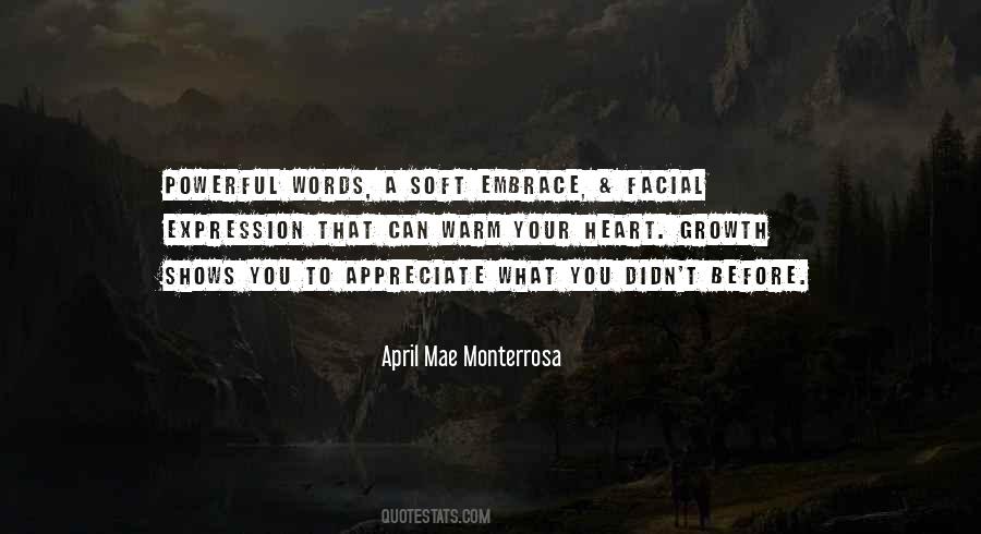 Words Of Appreciation Quotes #1504054