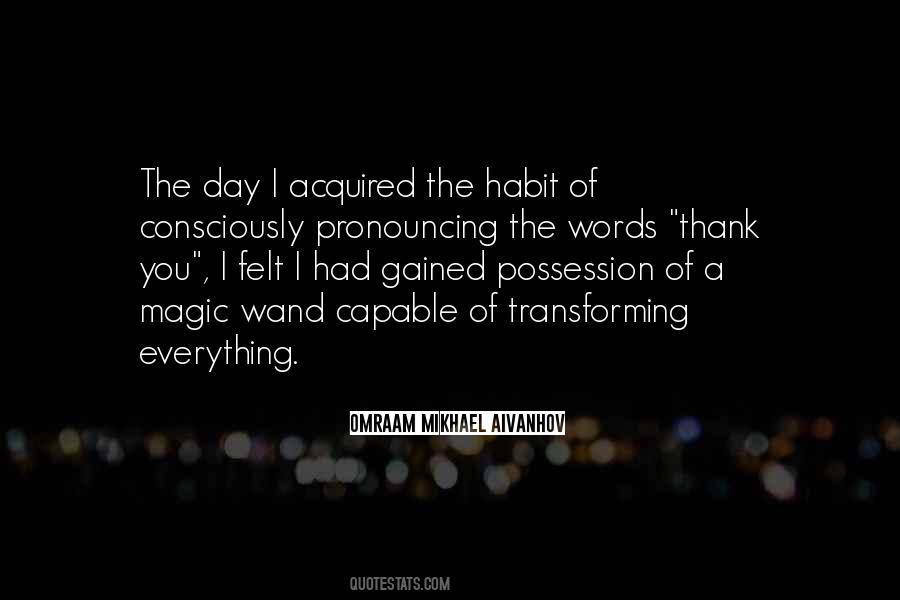 Words Of Gratitude Quotes #947018