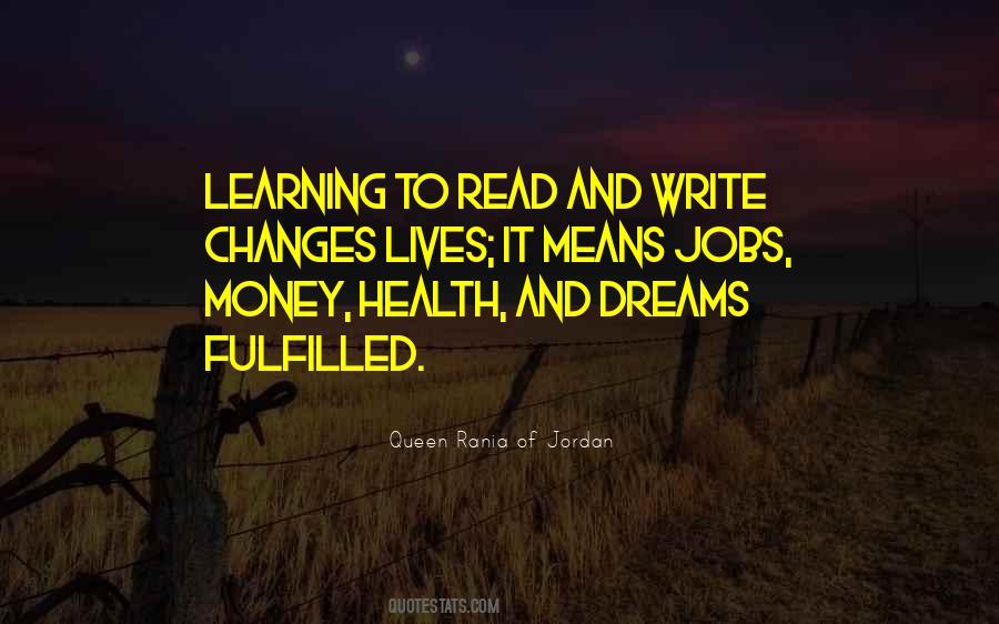 Quotes About Learning To Read And Write #1103624