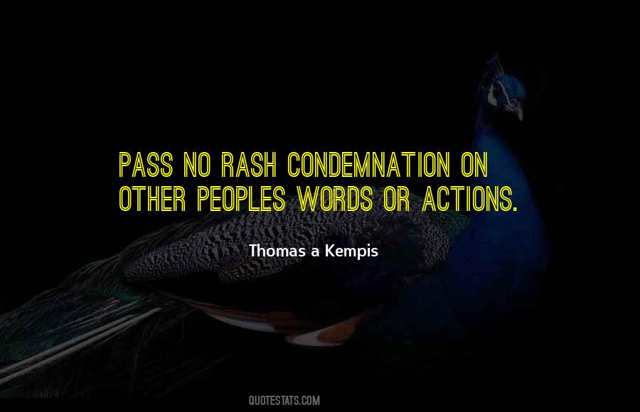 Words Or Actions Quotes #787606