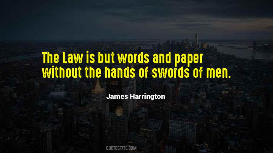 Words Swords Quotes #16546