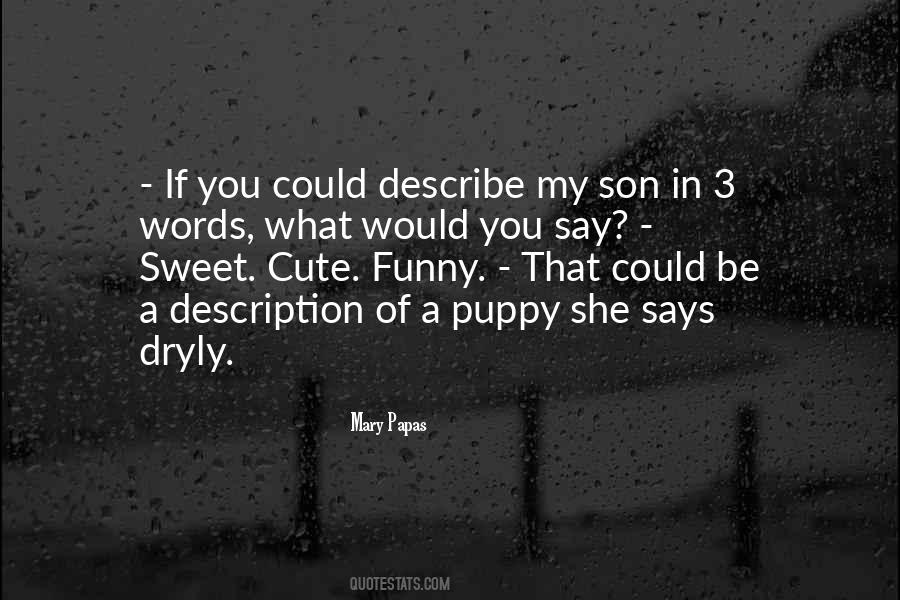 Words That Describe Quotes #126794