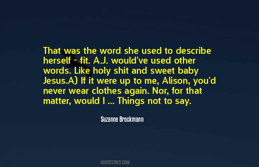 Words That Describe Quotes #926449