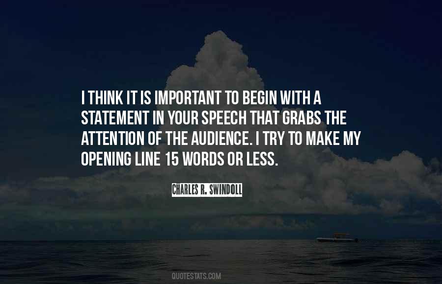 Words To Begin Quotes #317672