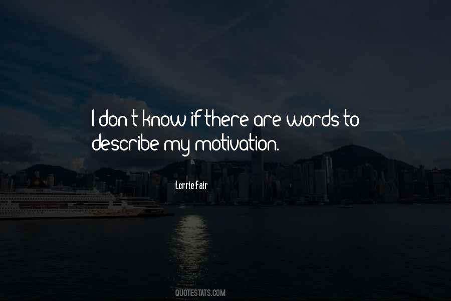 Words To Describe Quotes #1106050