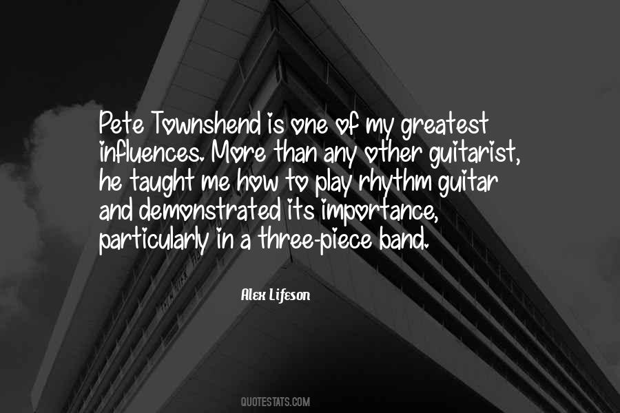 Quotes About Guitarist #86952