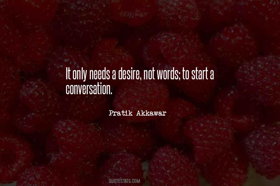 Words To Start Quotes #1464804