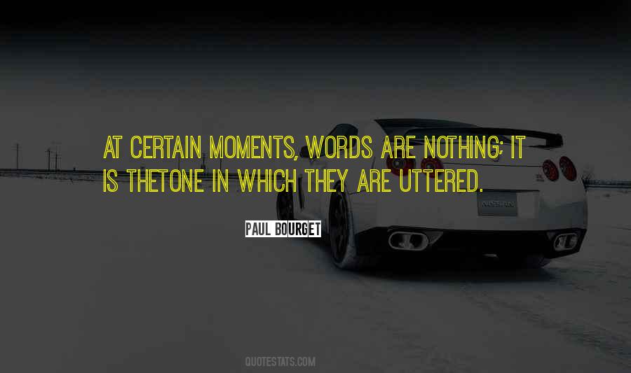 Words Uttered Quotes #1186087