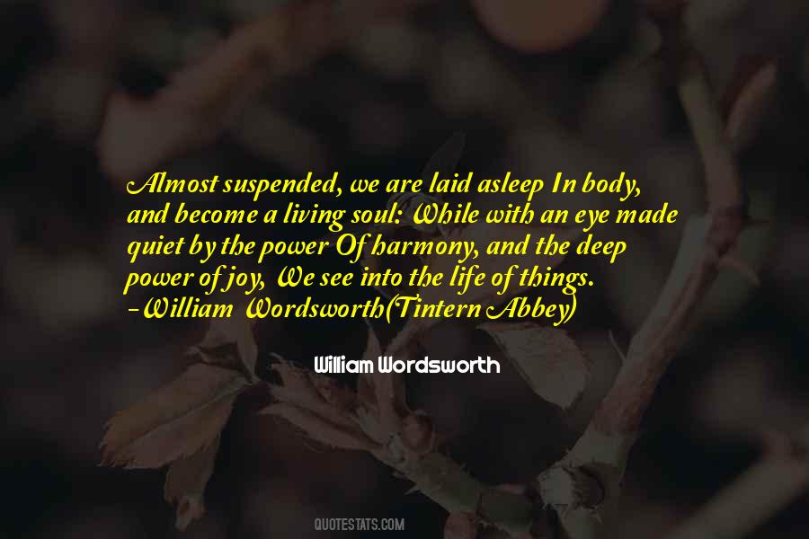 Wordsworth Tintern Abbey Quotes #344467