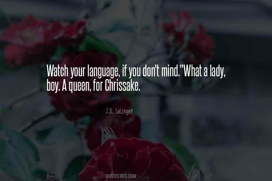 Quotes About Your Language #1664152