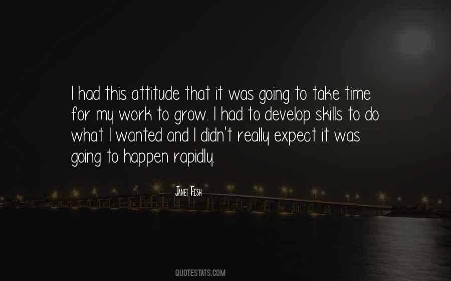 Work And Attitude Quotes #637655