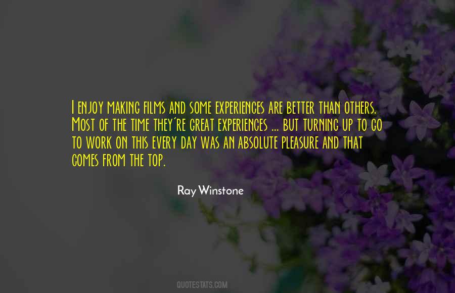 Work And Enjoy Quotes #137805