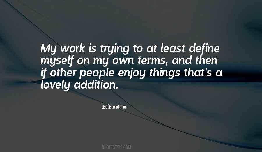 Work And Enjoy Quotes #421668