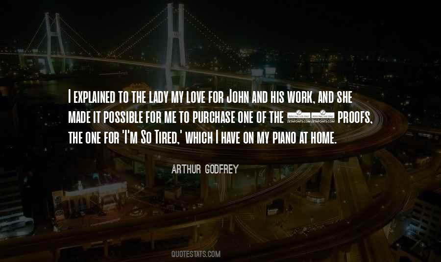 Work And Home Quotes #154868