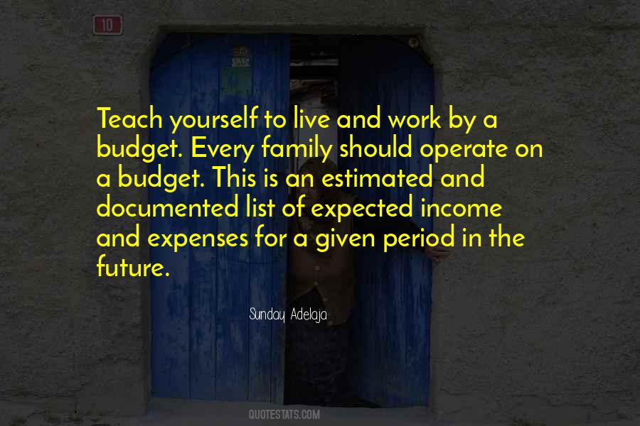 Work And Income Quotes #1036661