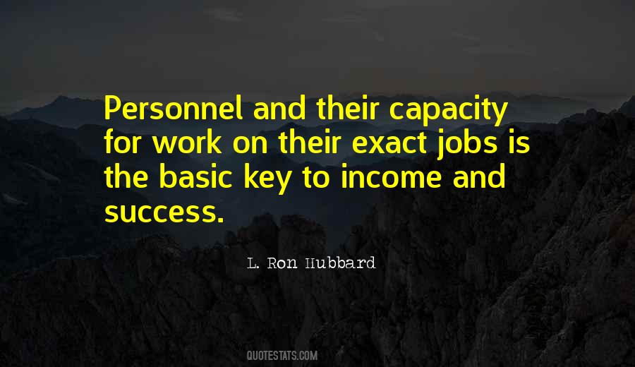 Work And Income Quotes #1666135