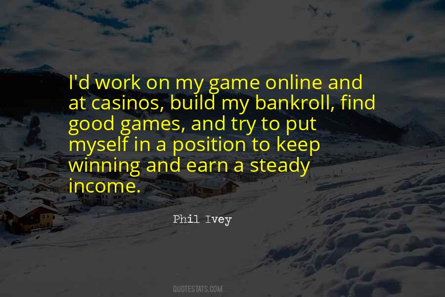 Work And Income Quotes #681615