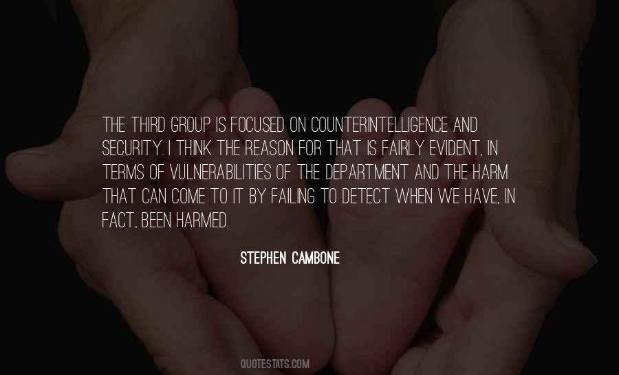 Quotes About Counterintelligence #274444
