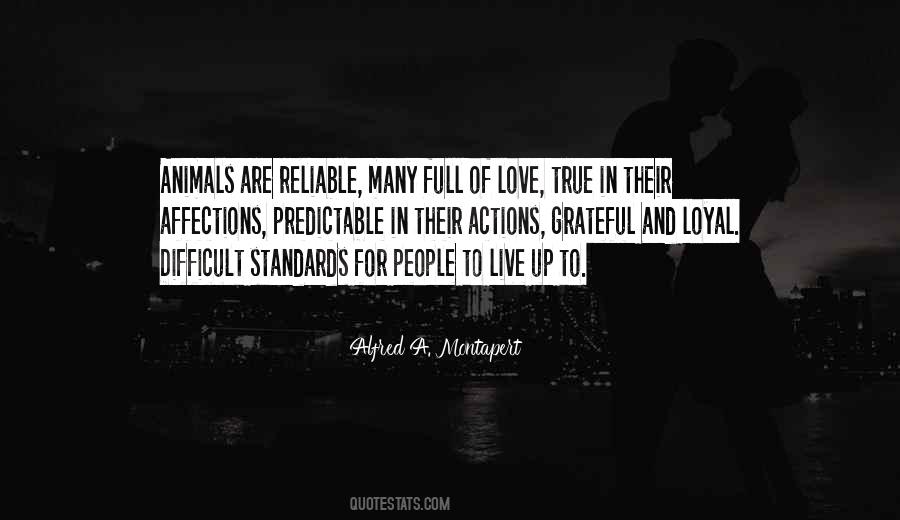 Quotes About Standards Love #156591