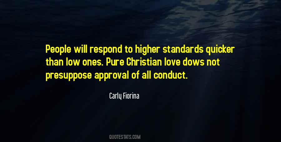 Quotes About Standards Love #448676