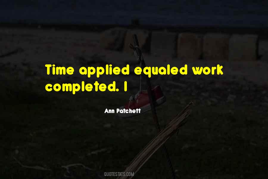 Work Completed Quotes #991401