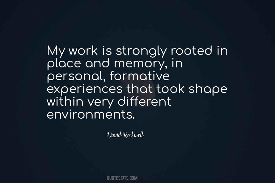 Work Experiences Quotes #1421907
