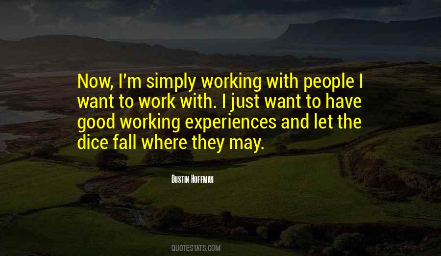 Work Experiences Quotes #1464950