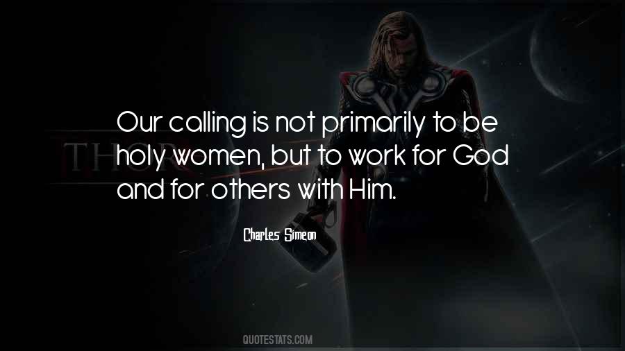 Work For God Quotes #1143036