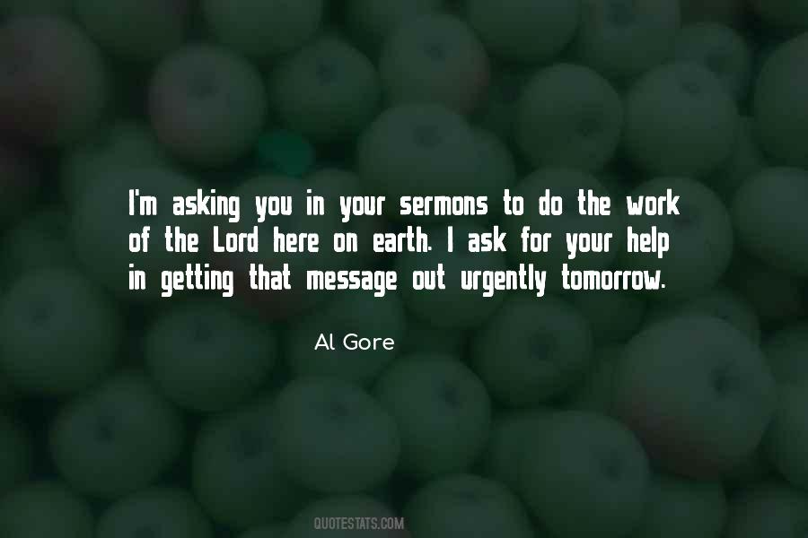 Work For Tomorrow Quotes #95610