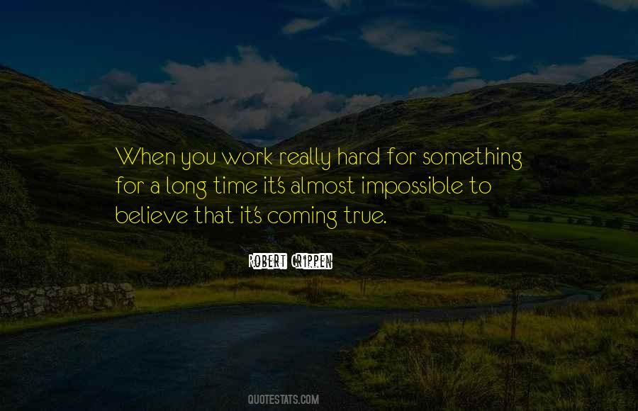 Work Hard For Something Quotes #801697