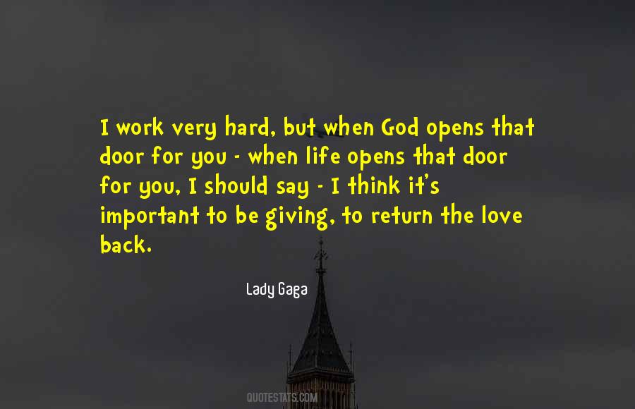 Work Hard God Quotes #1479201