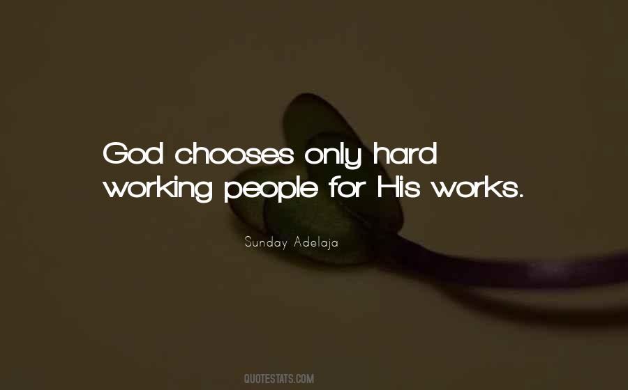 Work Hard God Quotes #530400