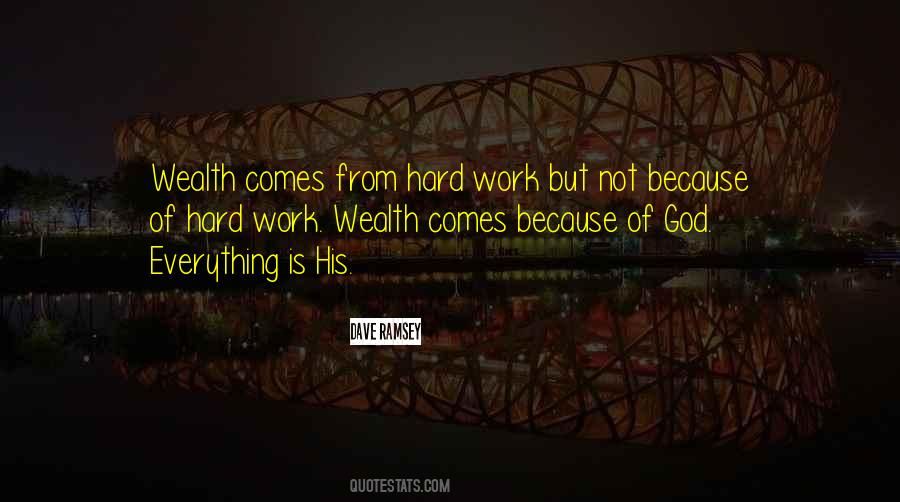 Work Hard God Quotes #578927