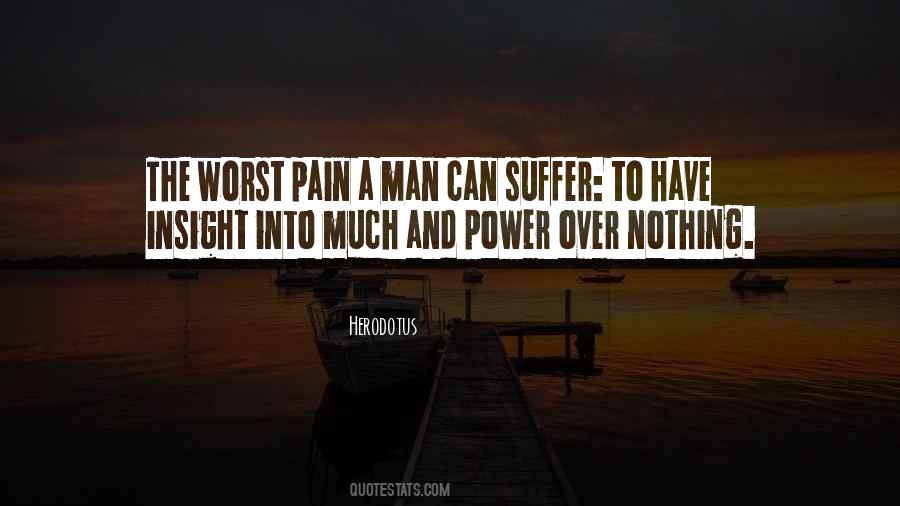 Quotes About The Worst Pain #506506
